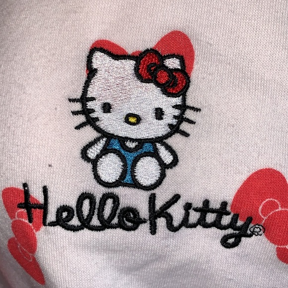 Sanrio Hello Kitty Pink Marshmallow Hoodie - Picture 6 of 6